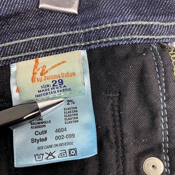 CITIZENS OF Humanity Blue Dark Wash Ingrid Stretch #002 Low Waist Flare US 29 - Picture 16 of 16